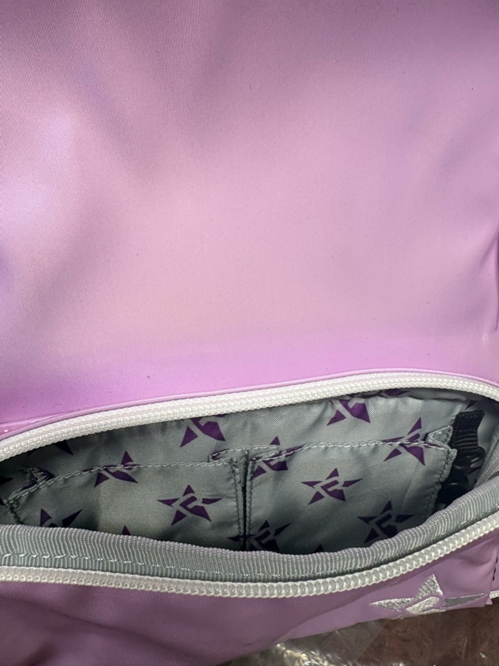 Rebel Athletics Dream Bag + Pink/White Satin Cheerleading Dance Sparkle NWT - Picture 9 of 9